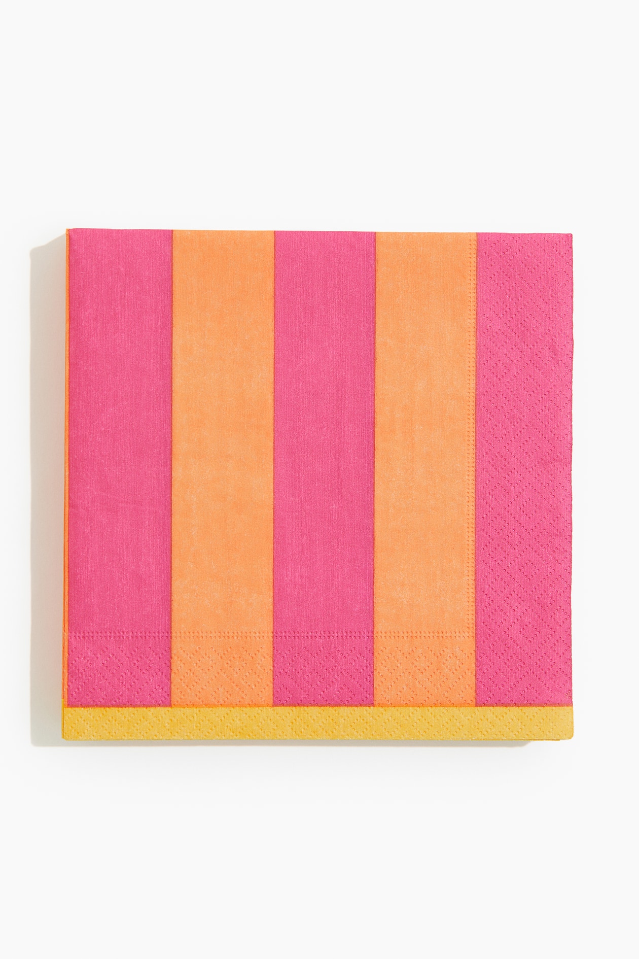 20-pack-striped-paper-napkins-hot-pink-orange-home-all-h-m-gb