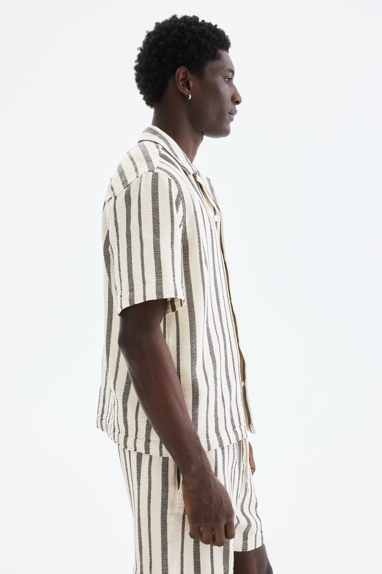 Regular-Fit Shirt - Black/striped/Dark brown/striped/Dark red/striped - 7