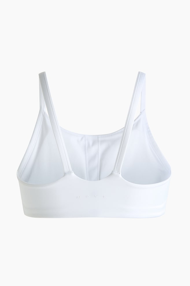 Medium Support Sports bra with SoftMove™ - White/Black/Warm brown/Antique rose/Lilac/Light maroon/Navy blue/Frosty lilac/Butter yellow/Black/Coffee bean brown/Navy blue - 5