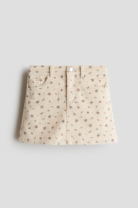 Детские юбки H&M Corduroy Skirt