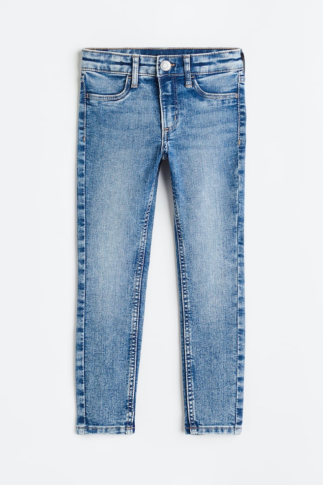 Superstretch Skinny Fit Jeans - Denim blue/Light denim blue/Denim blue/Light pink - 1