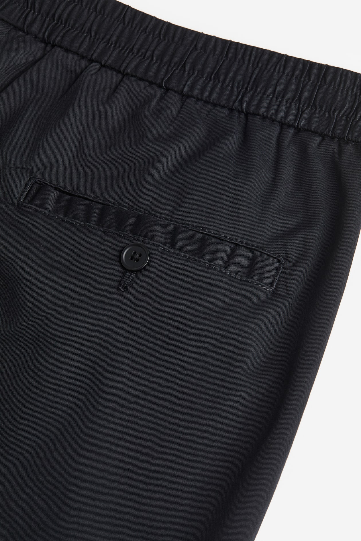 Regular Fit Cotton Shorts - Black - Men | H&M US