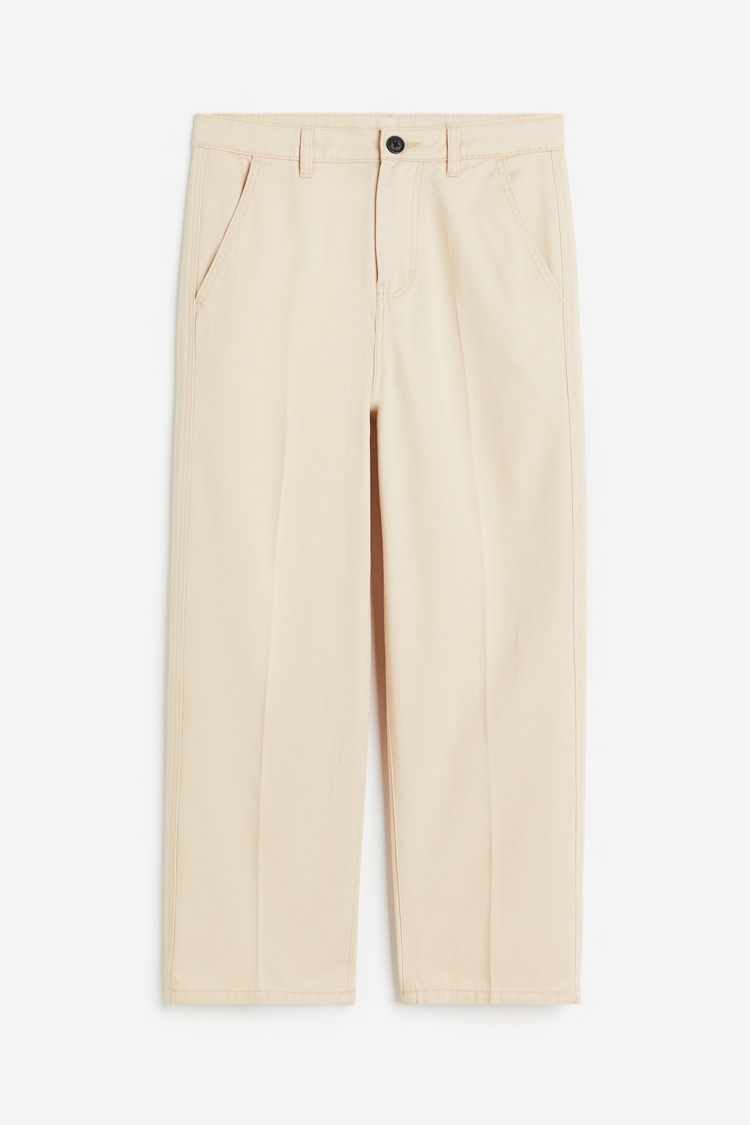 Relaxed Fit Chinos - Light beige - 1