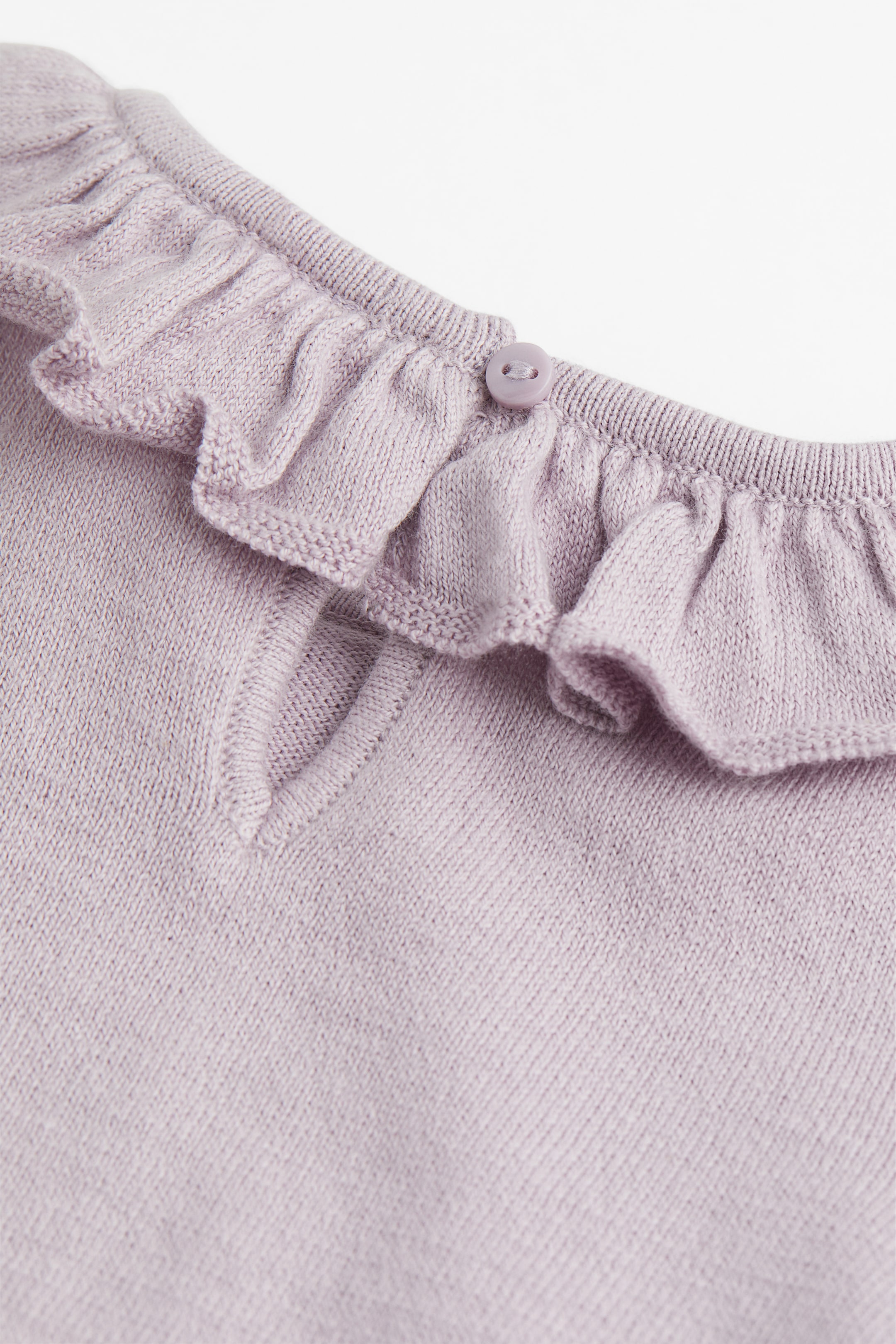 View larger image: Flounce Collar Sweater - Light purple - Kids | H&M AU 2