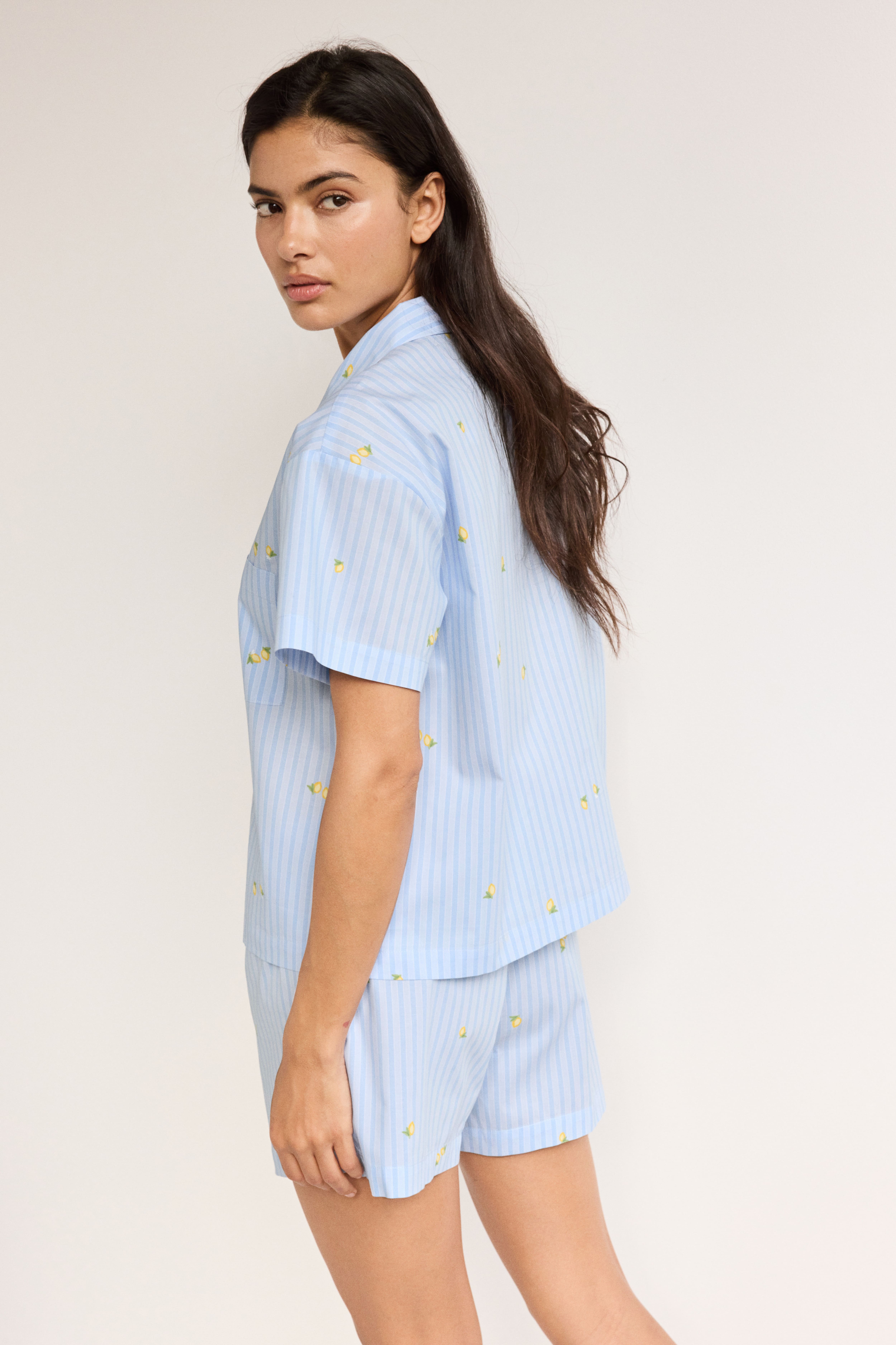 Pajama Shirt and Shorts