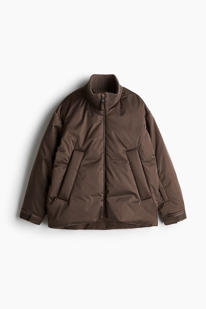 Veste de ski en duvet ThermoMove™ - Marron foncé - 1