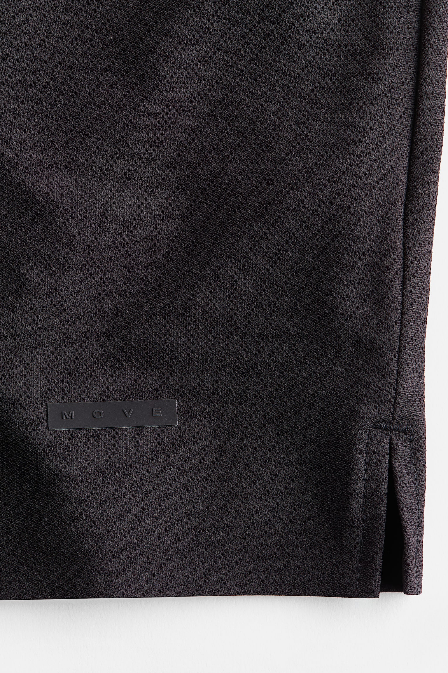 Мужские шорты H&M Move Regular-Fit Tennis with DryMove™, цвет: Чёрный — фото 7