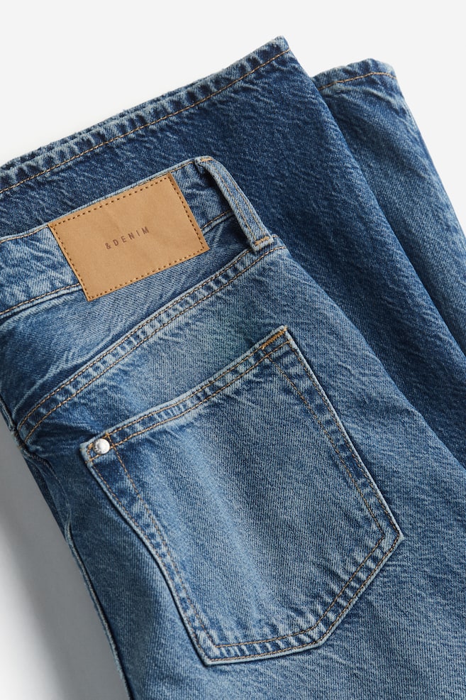 Baggy Wide Low Ankle Jeans - Blu denim/Blu denim chiaro/Grigio/Nero - 3