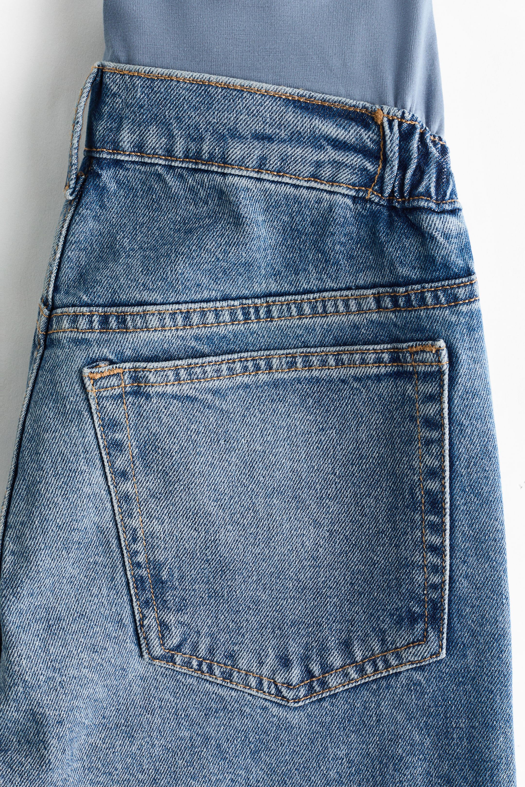 View larger image: MAMA Straight Jeans - Denim blue - Ladies | H&M CA 2