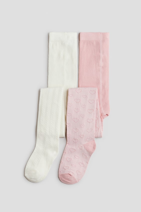 Детские свитеры H&M 2-Pack Fine-Knit Tights