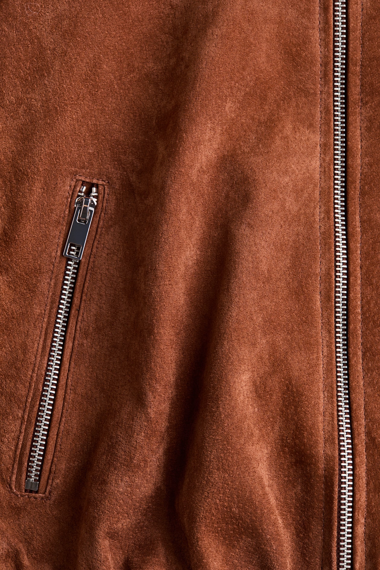 Oversized Split Suede Jacket - image 5