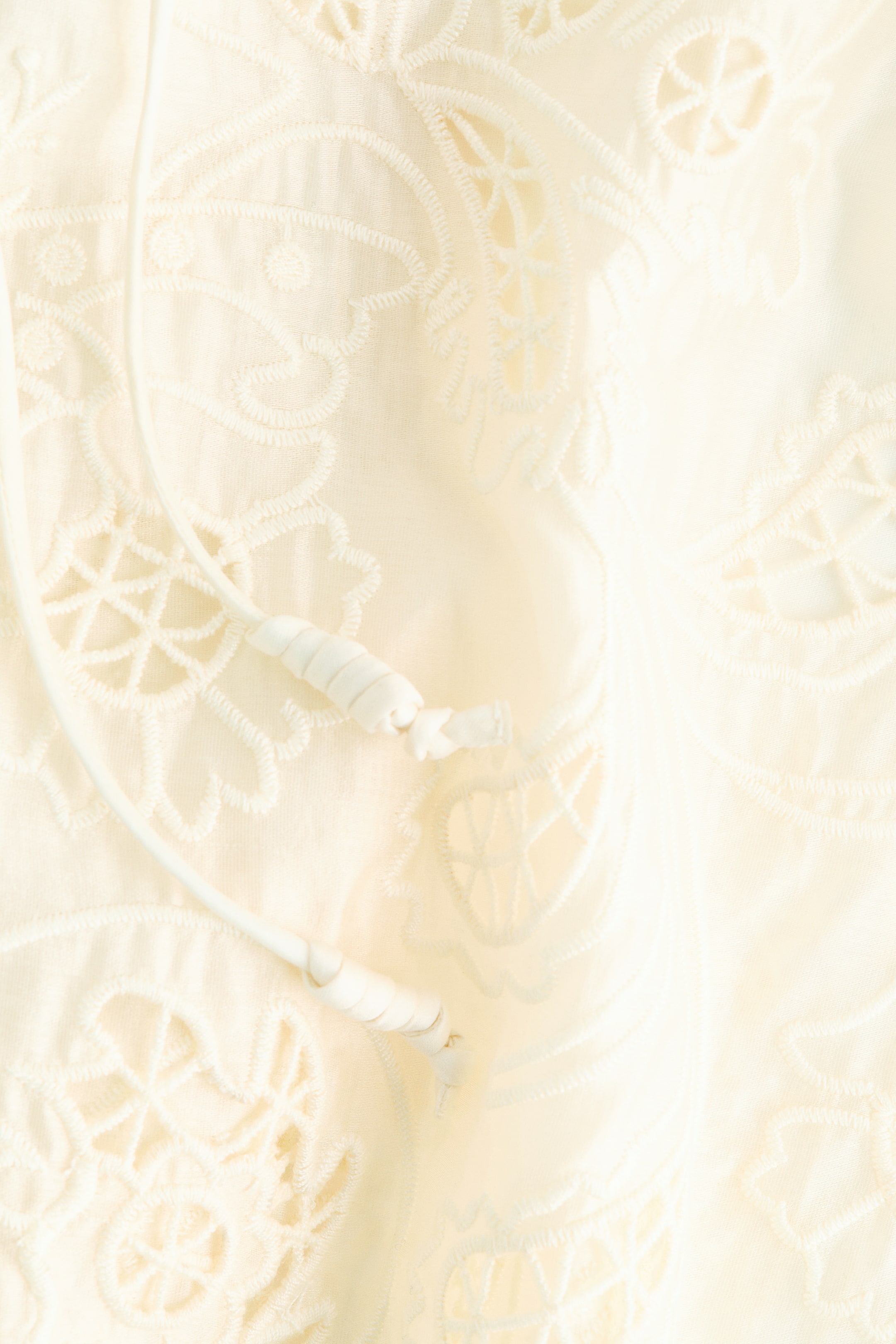 Blouse avec broderie anglaise