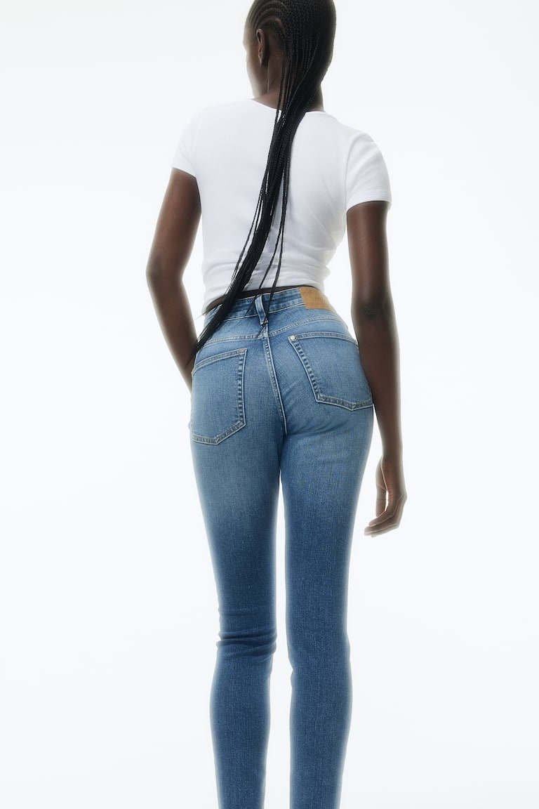 Skinny Regular Ankle Jeans Denim blue Ladies H&M GB