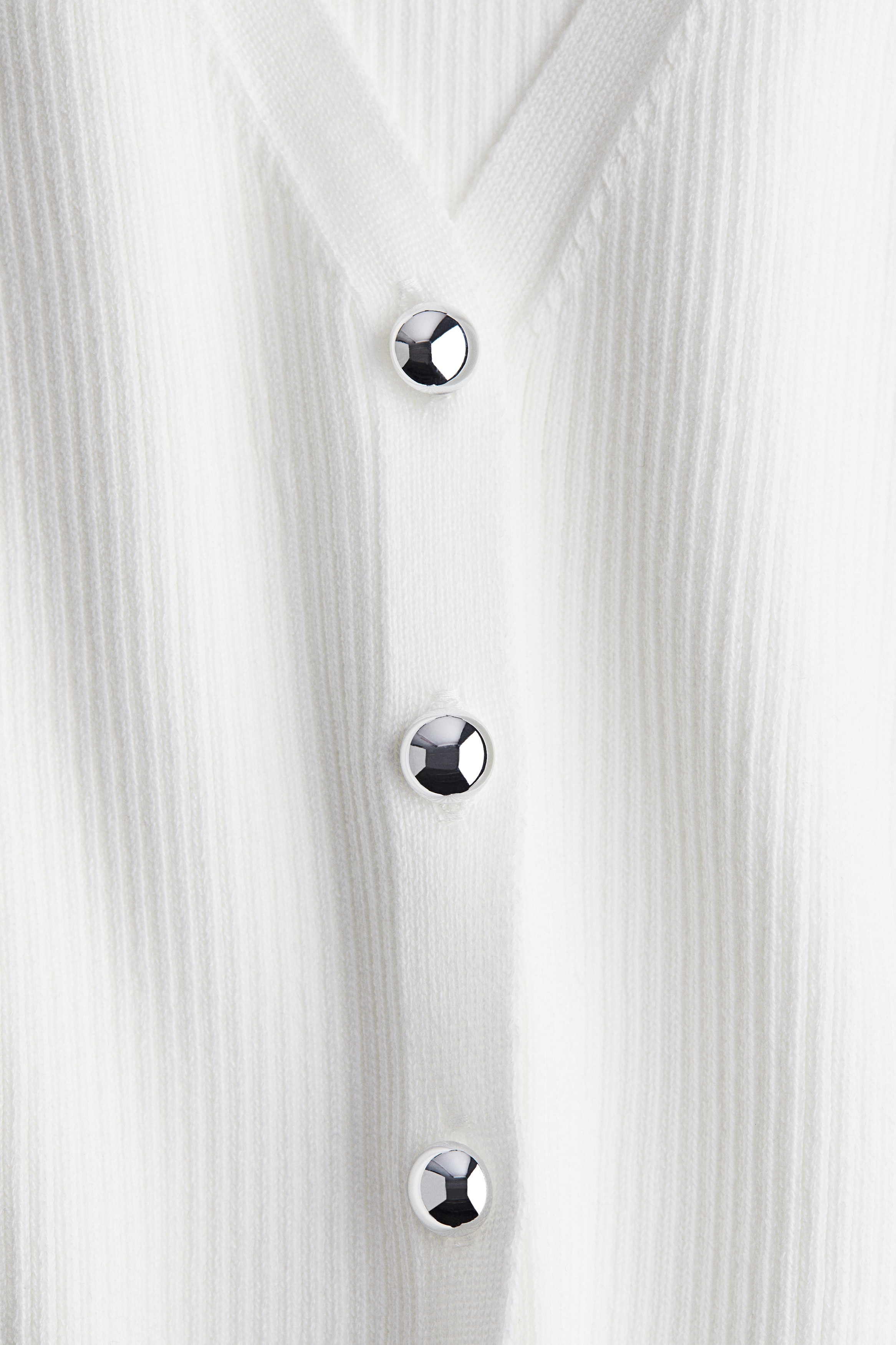 Button-front sweater vest