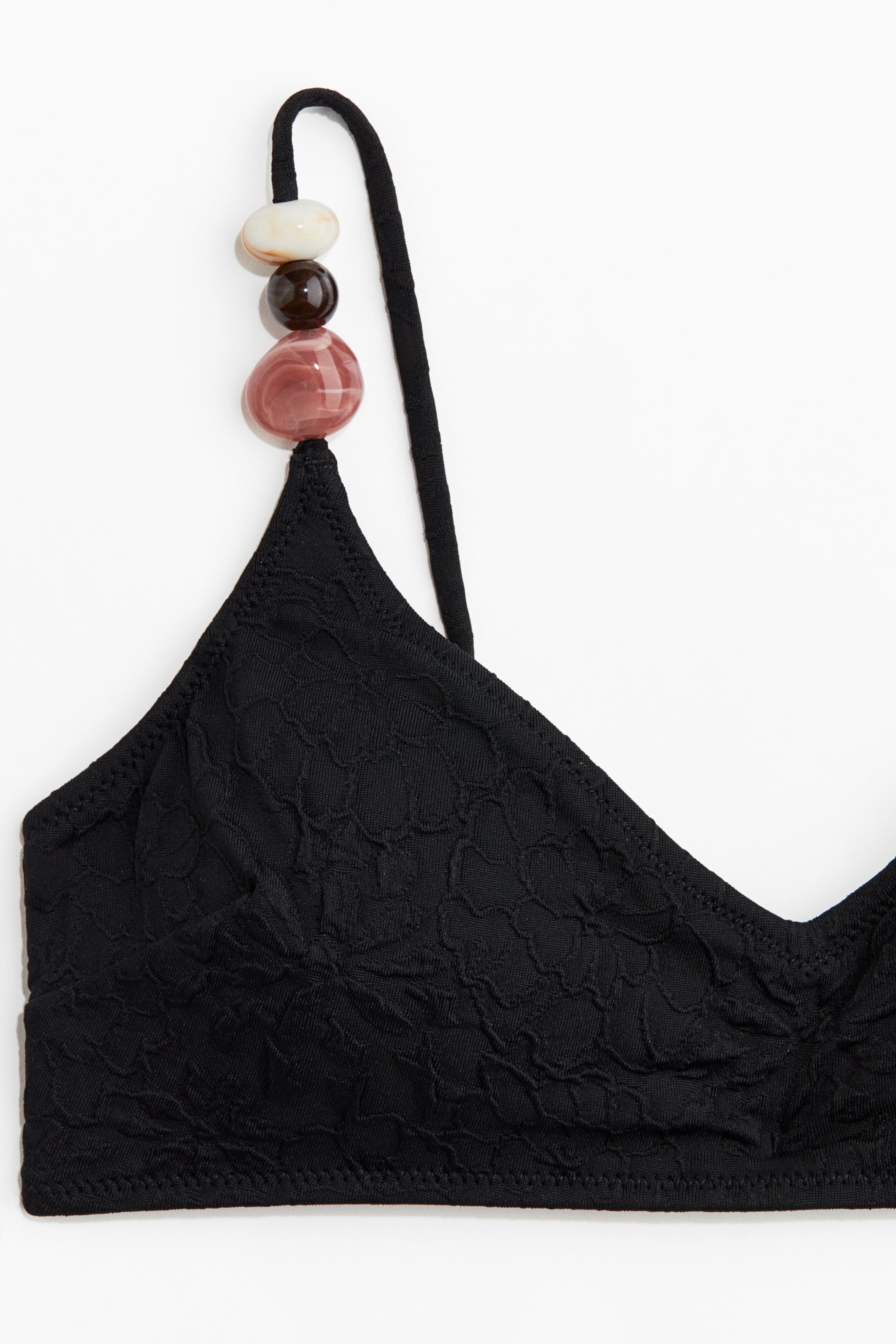 View larger image: Padded bikini top - Black | H&M IN 6
