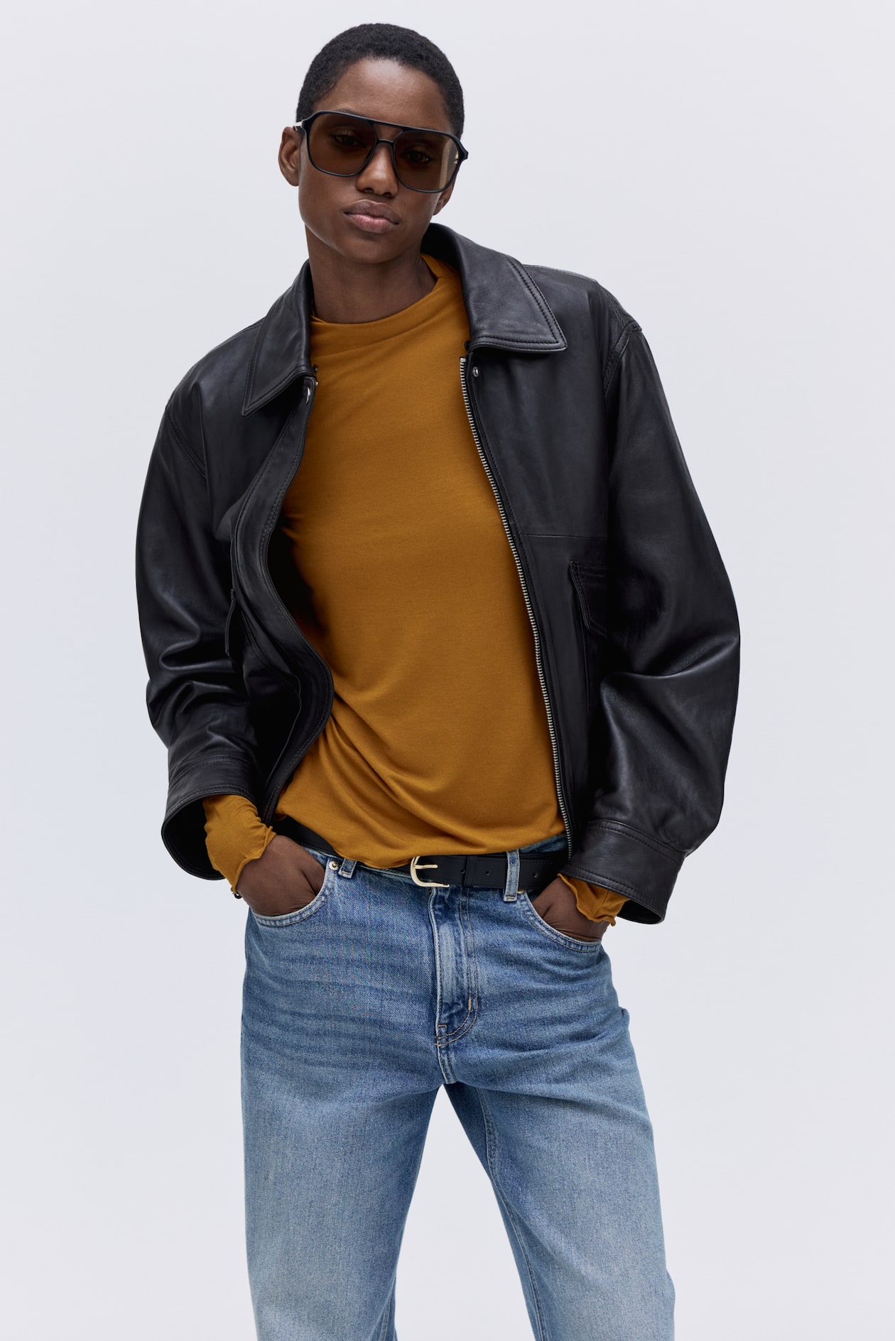 Mock Turtleneck Top - image 3