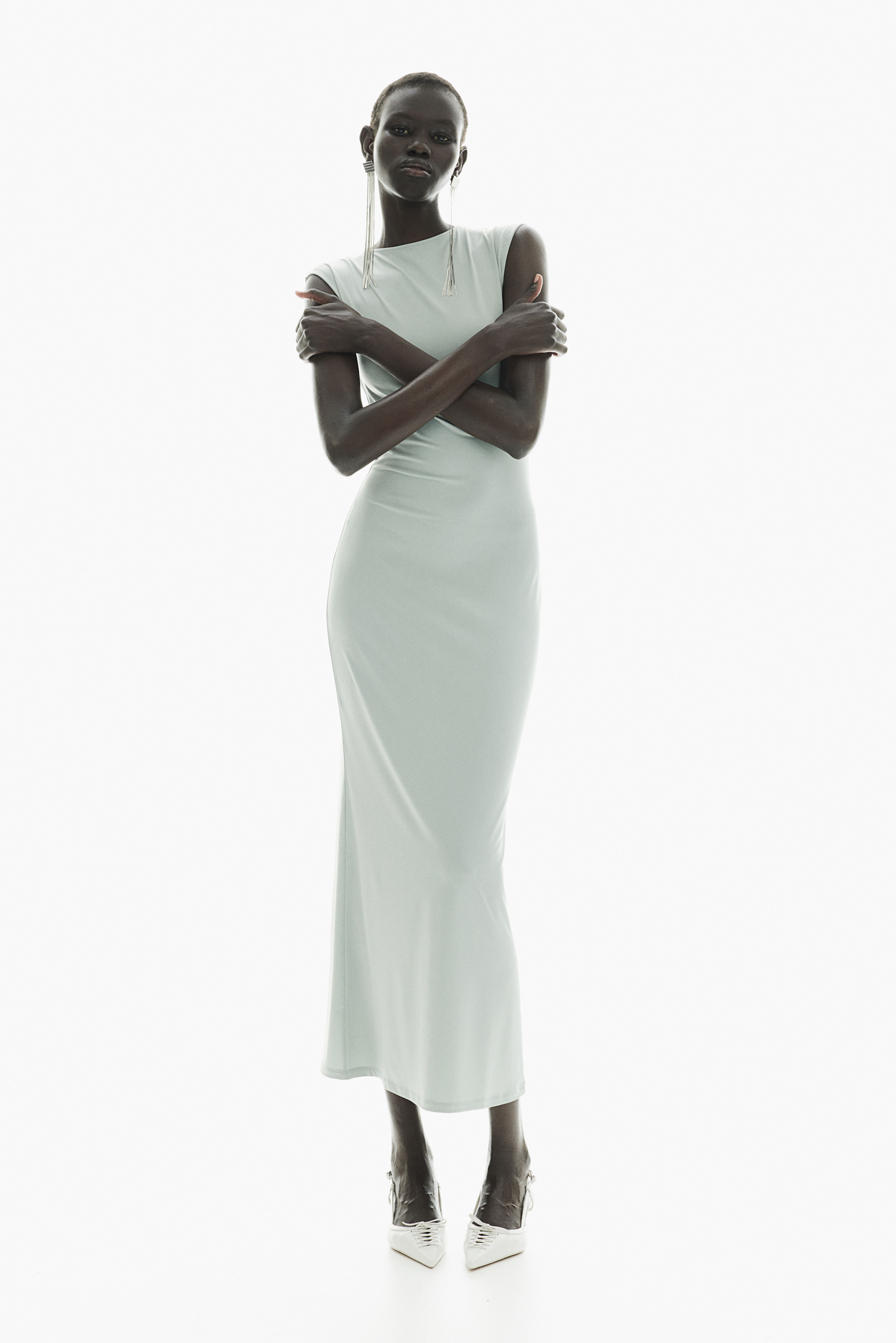 H&m long dresses best sale