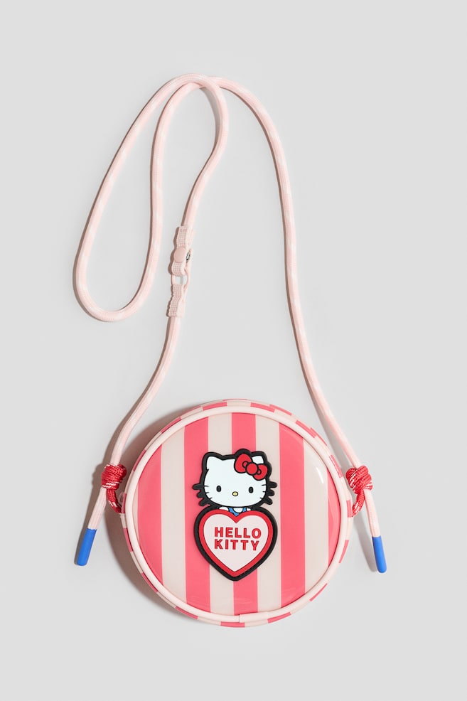 Crossbody Bag with Printed Motif - Pink/Hello Kitty/Light blue/Frozen - 1