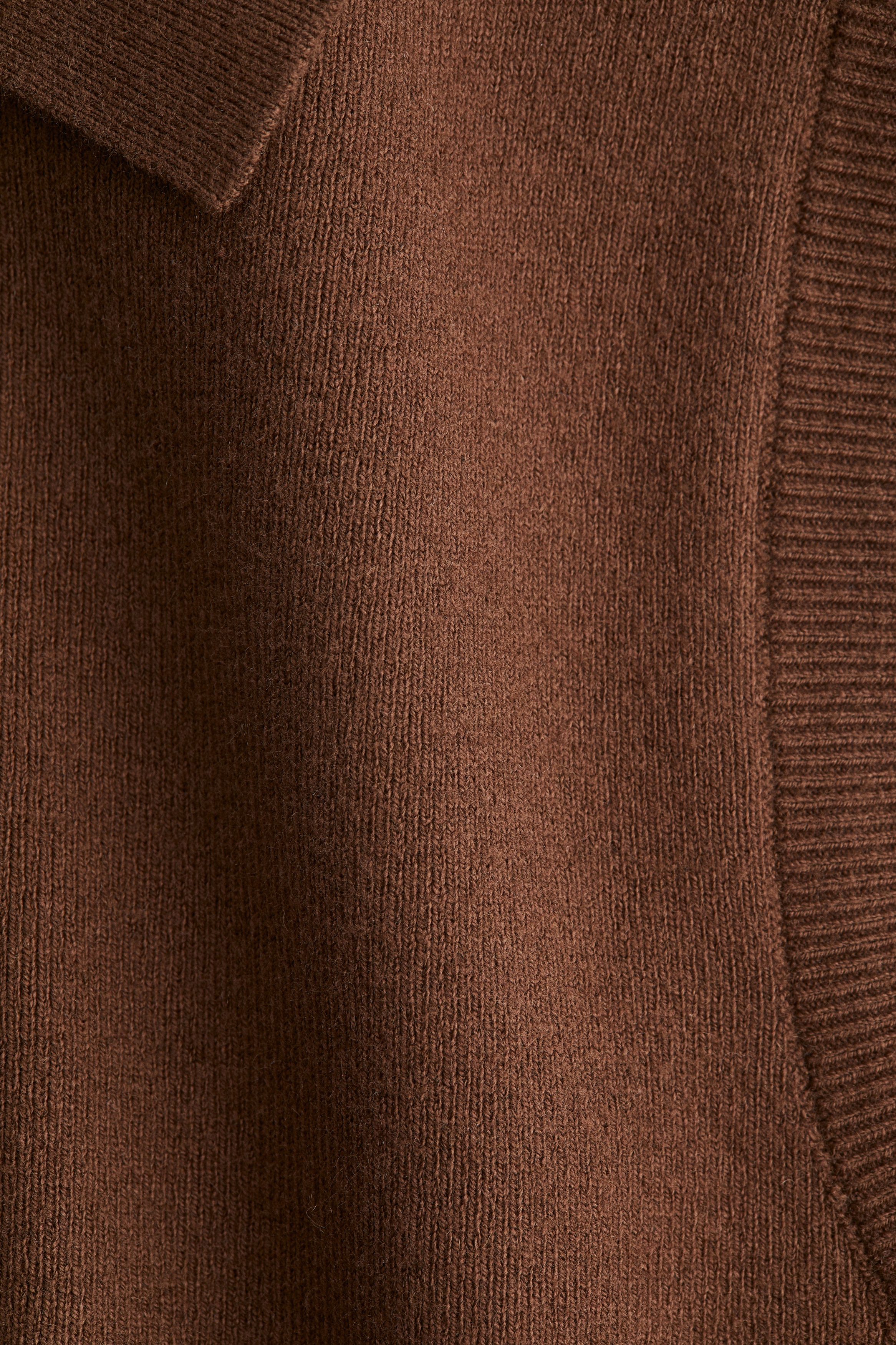 Collared sweater vest