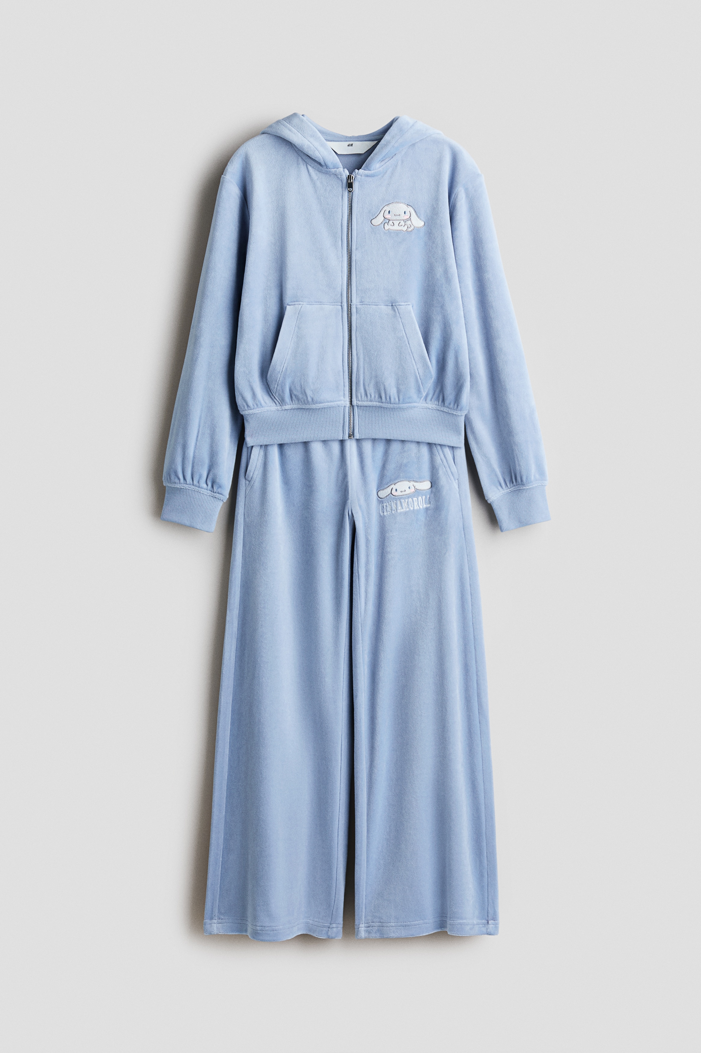 Ensemble 2 pièces en velours avec motifsModèle