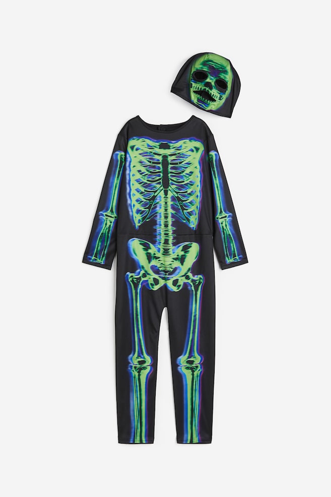 Fancy dress costume - Black/Skeleton/Black/Skeleton/Black/Robot - 1