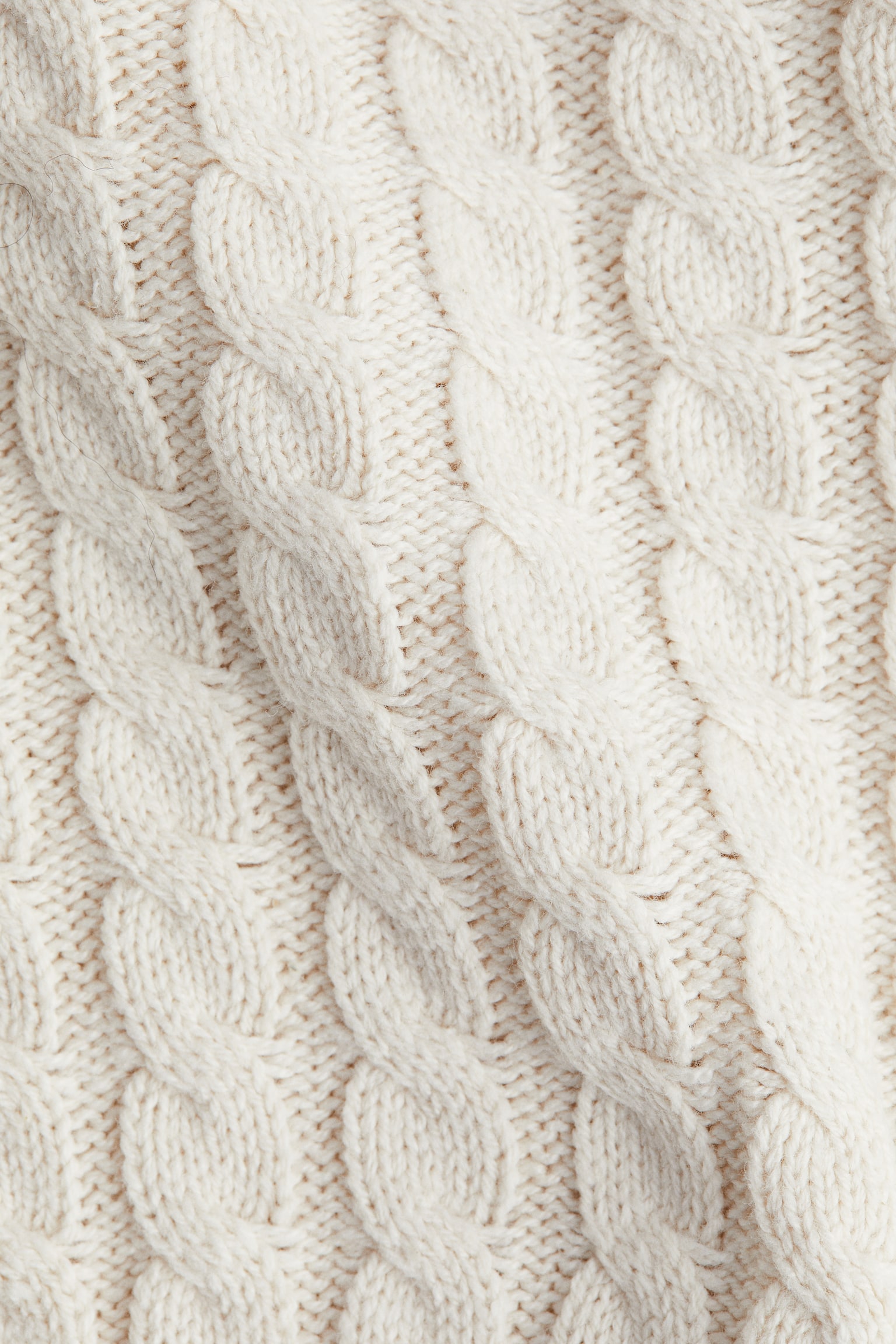 Áo gi-lê dệt vặn thừng - Màu kem - 5