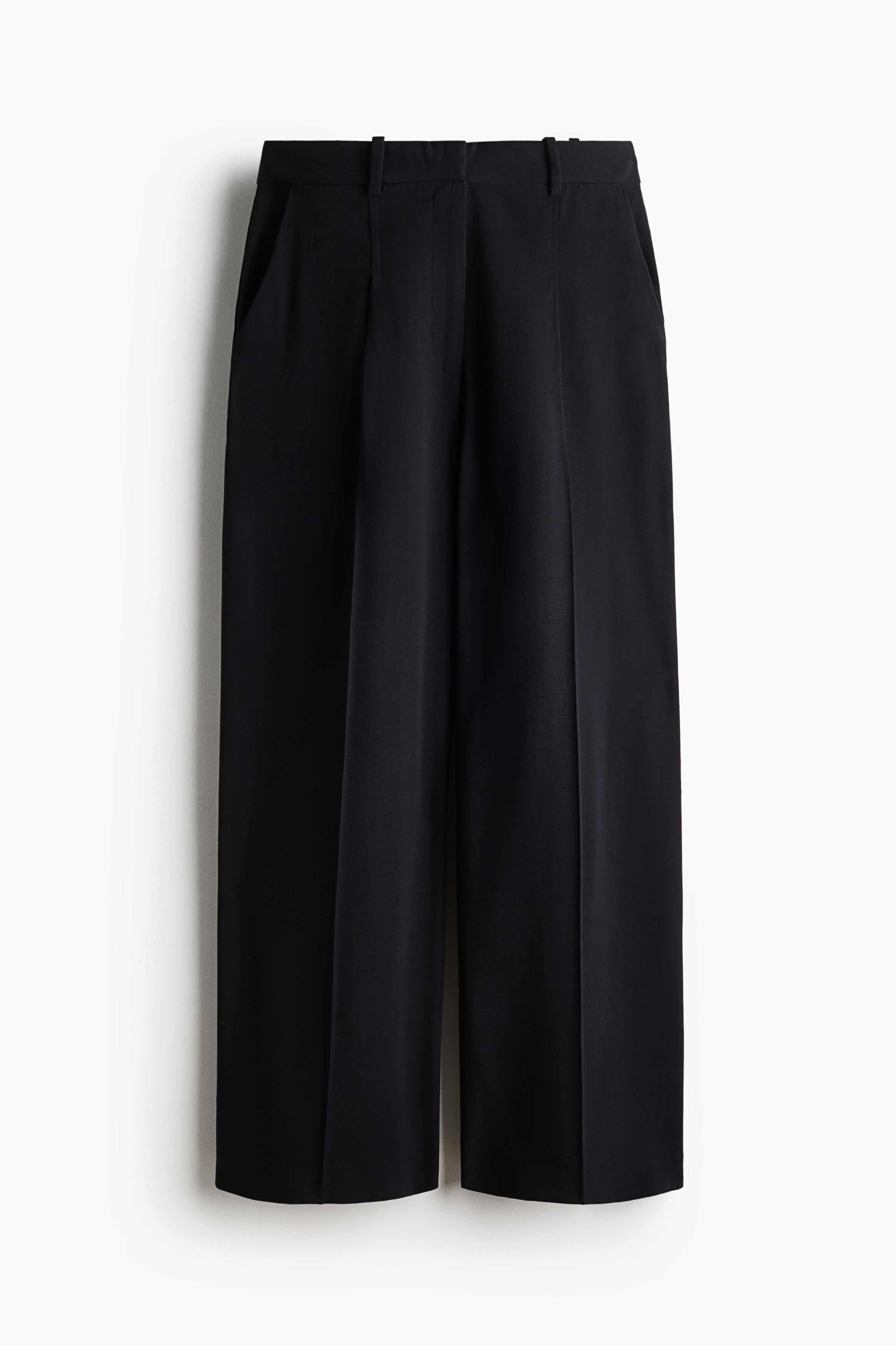 Straight-Leg Dress Pants - Black/Brown/Dark beige - 1