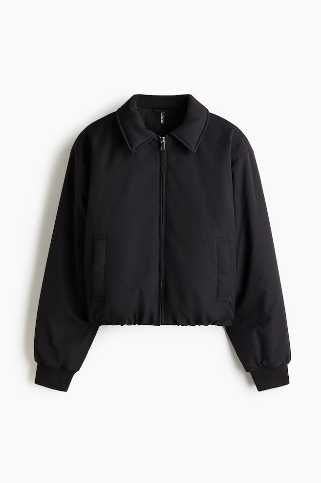 Bomber Jacket - Black/Black - 1