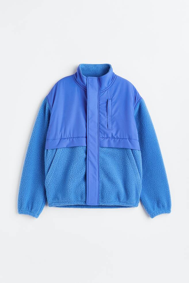 Teddy sports jacket - Blue - 1