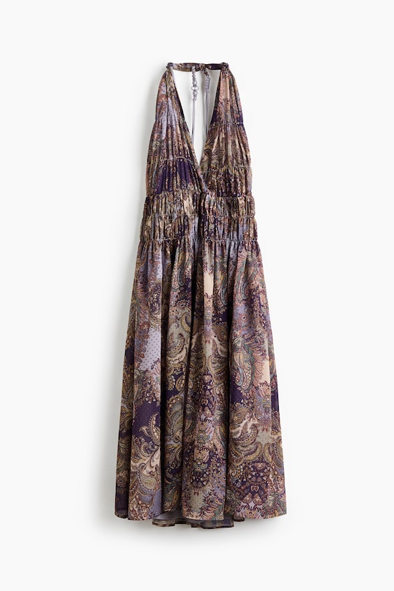 Женские платья H&M Gathered Halterneck Dress