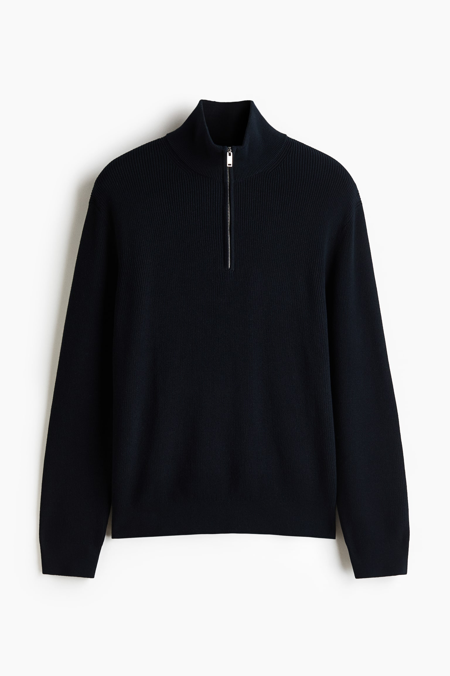 Ziptop-trui - Regular Fit - Marineblauw/Zwart/Roomwit/Donkergrijs/Marineblauw/gestreept