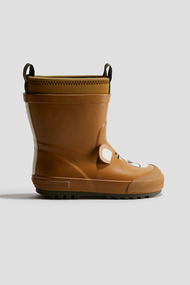 Rubber Boots - Brown/bear - 1