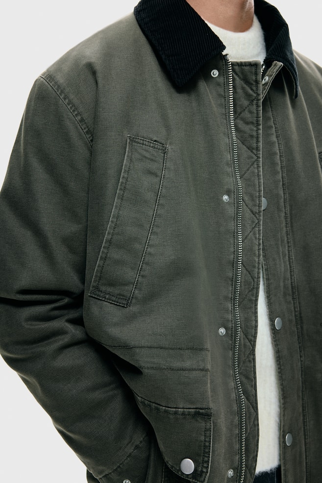 Padded Parka - Brown - 5