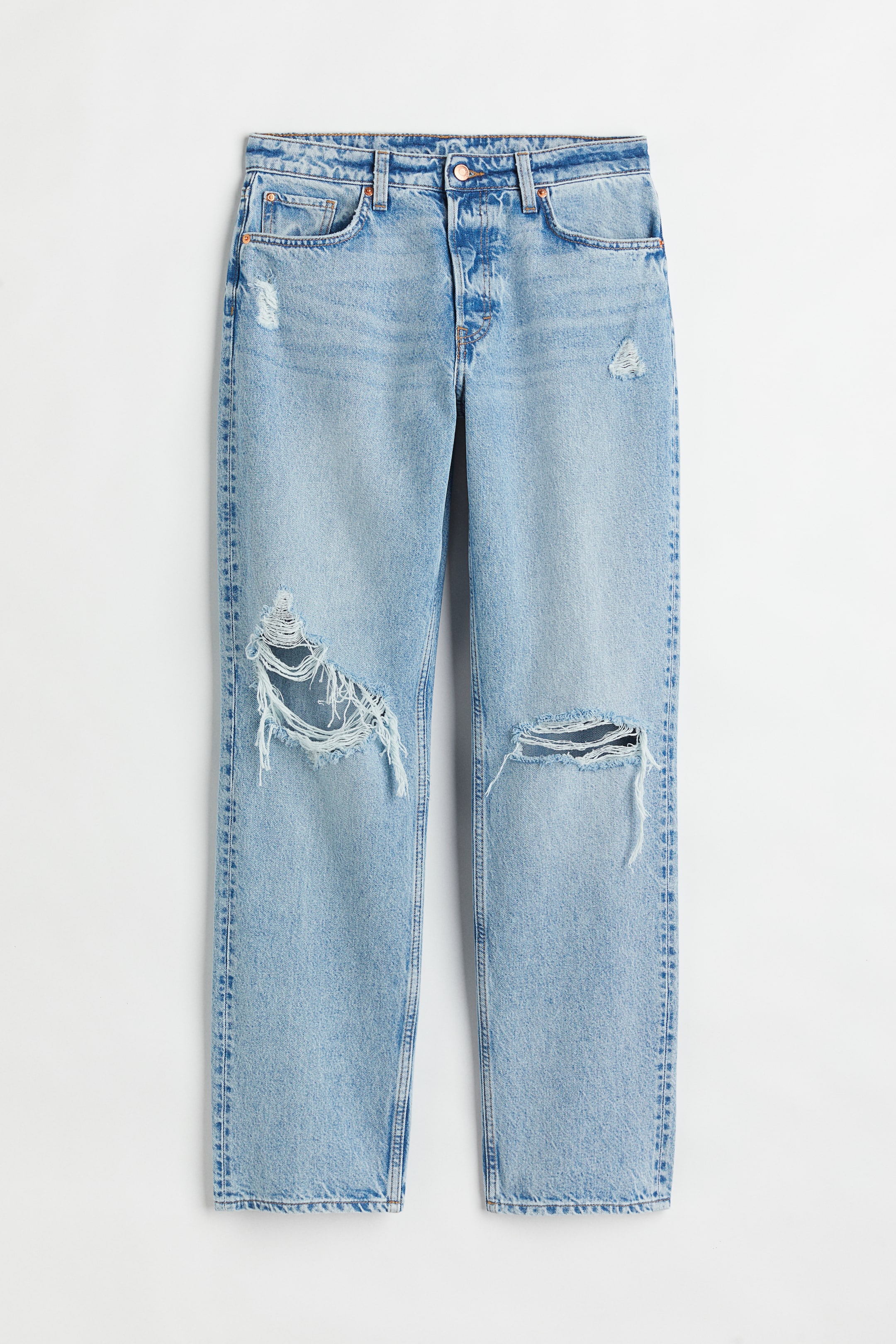 90s Jeans High Waisted Boyfriend Jeans H&m H&M 90s Baggy High