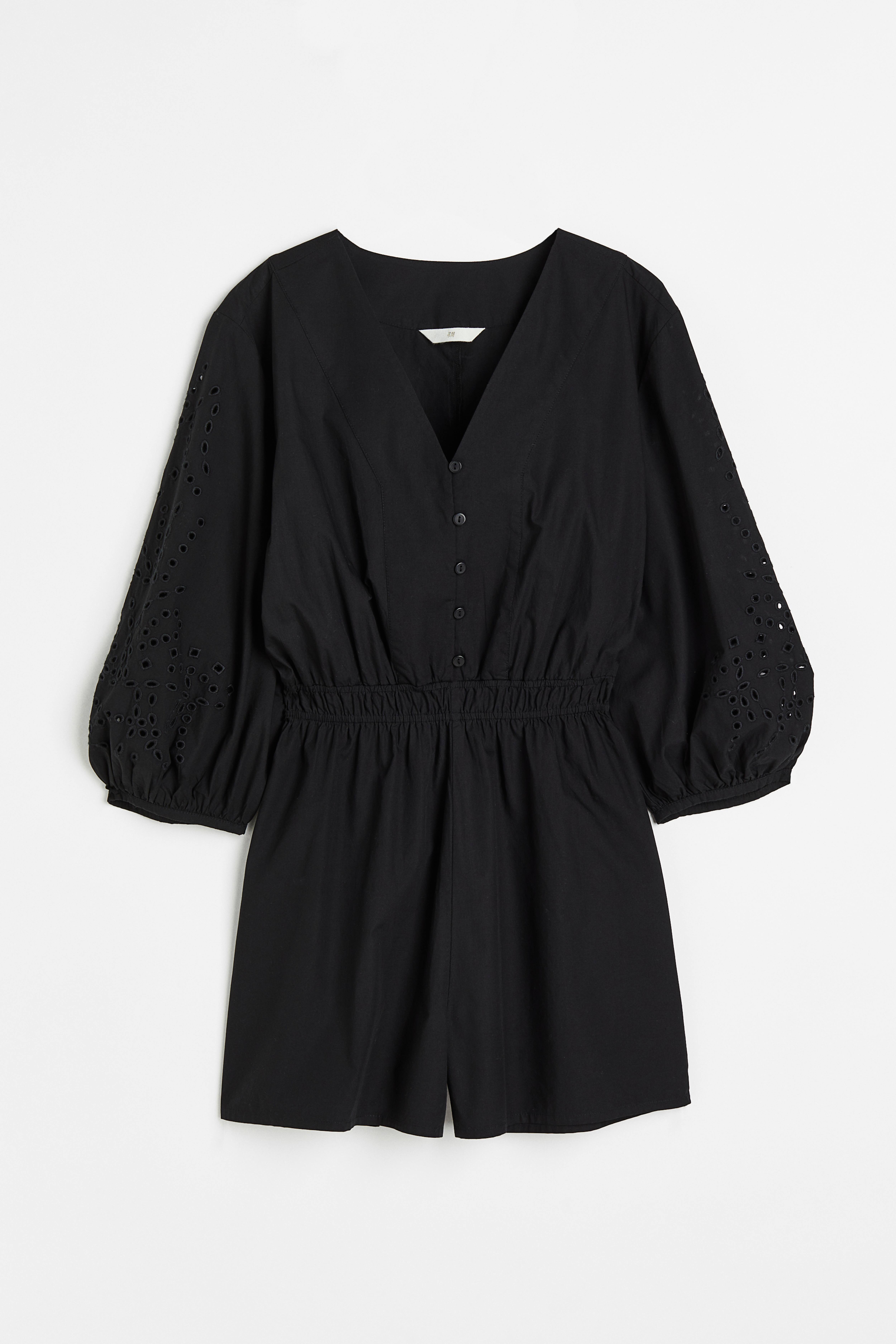 Black fashion romper h&m