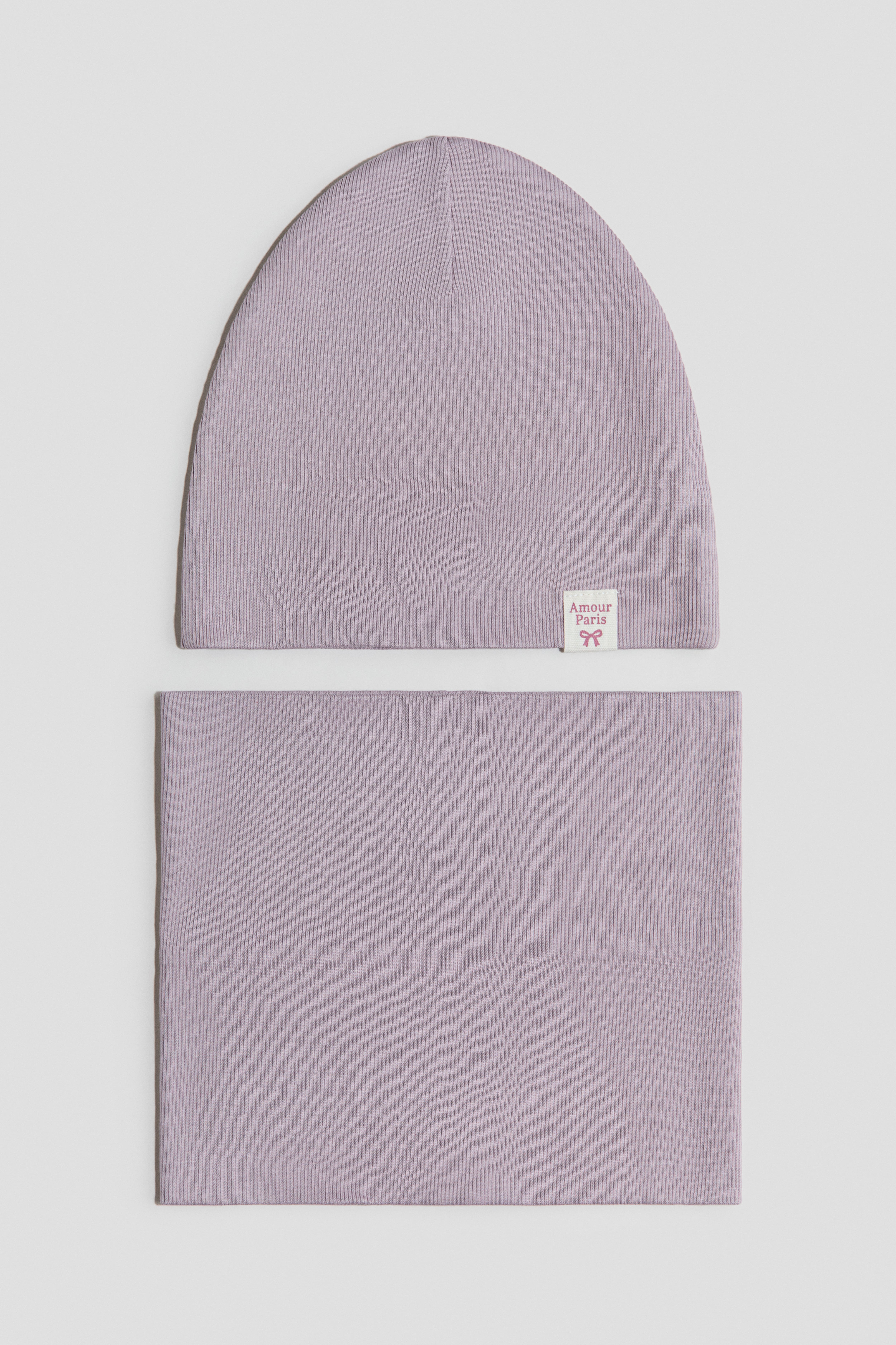 2-Piece Beanie and Tube Scarf Set