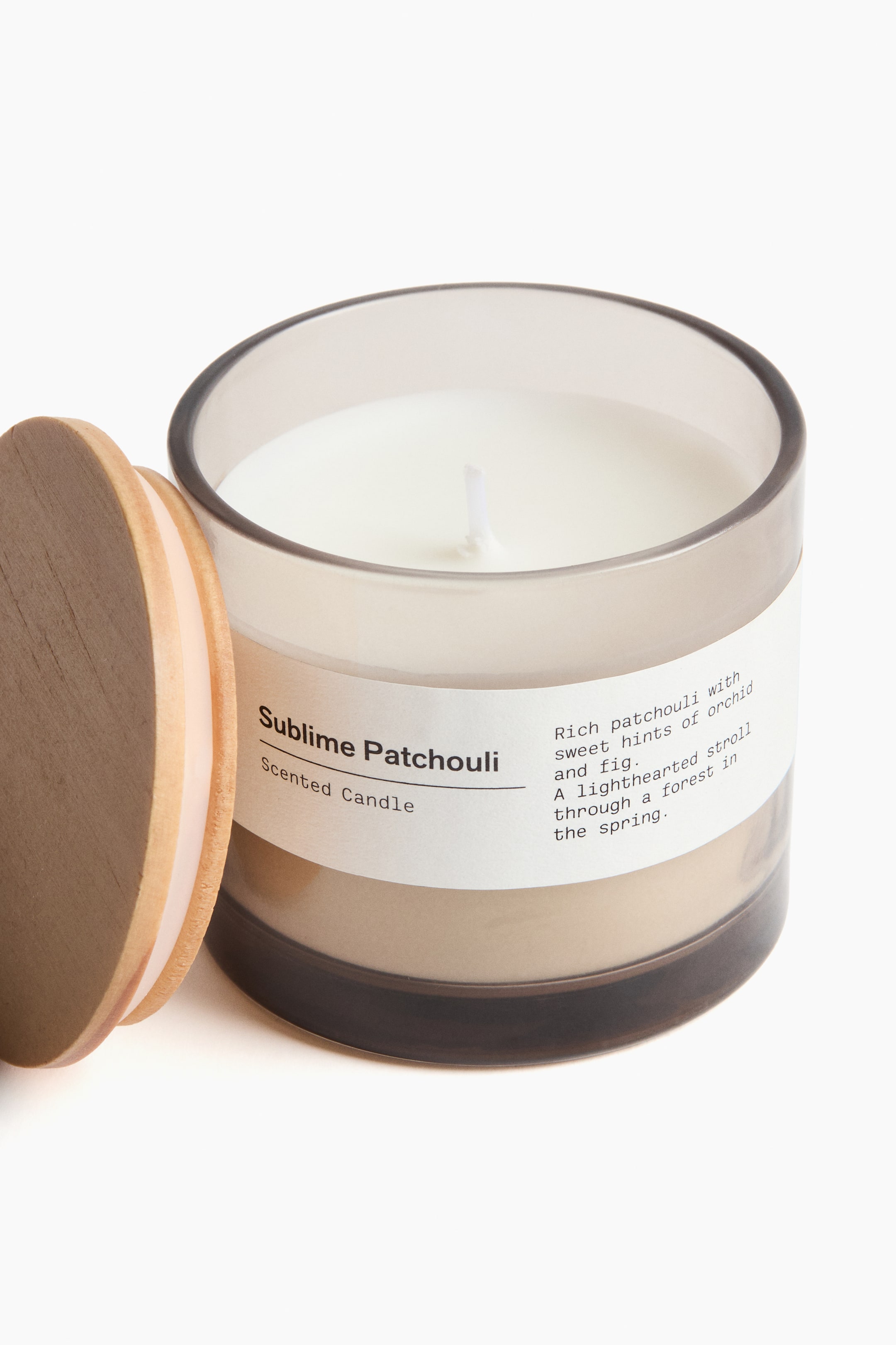 View larger image: Scented candle in glass holder - Sublime Patchouli - Home All | H&M IN 3