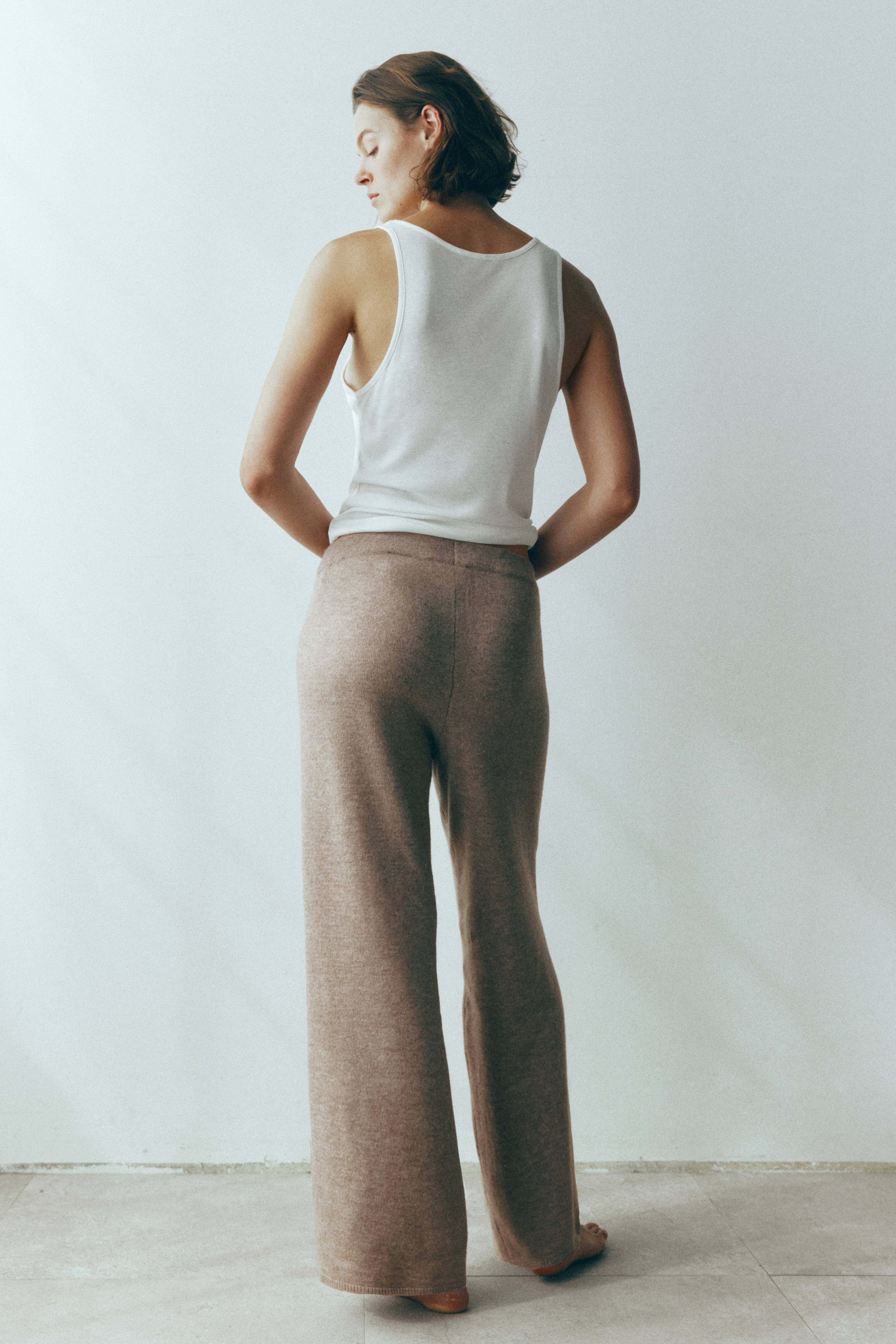 Pantalon à taille élastique