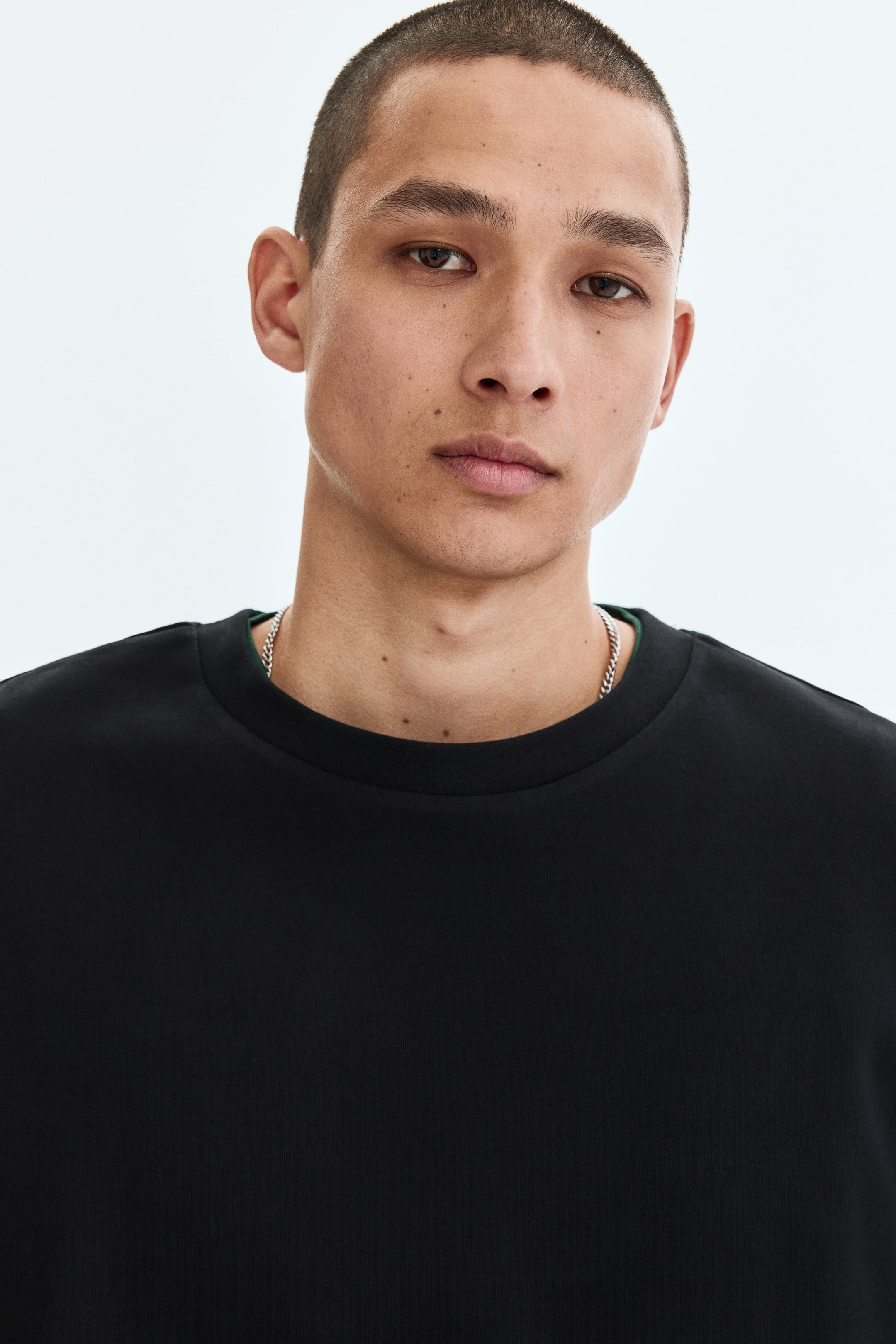 Loose-Fit Interlock T-Shirt