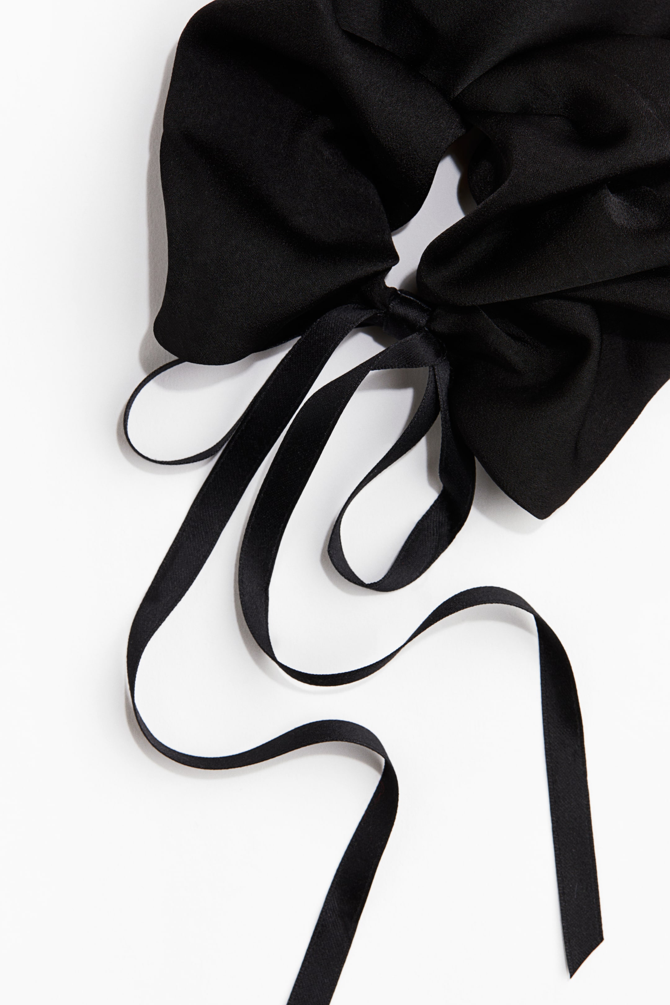 Grotere afbeelding bekijken: Scrunchie met strik - Black - DAMES | H&M BE 5