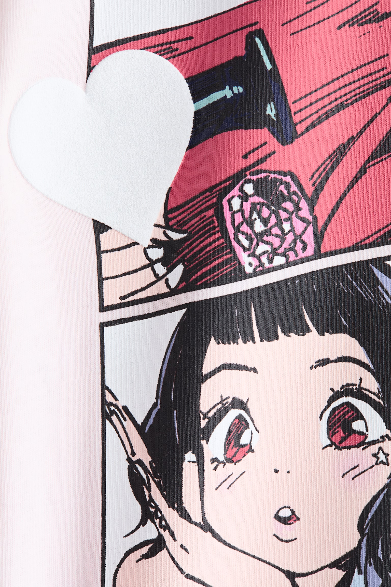 Bawełniany T-shirt z nadrukiem motywu - Light pink/KPop Demon Hunters/Jasnoniebieski/Kaczka Daisy/Jasnoróżowy/Troskliwe misie/Jasnoróżowy/Hello Kitty/Jasnoróżowy/Lilo i Stitch/Jasnoturkusowy/Aryskotraci/Jasnoróżowy/Lilo i Stitch/Ciemnoszary/Hello Kitty - 3