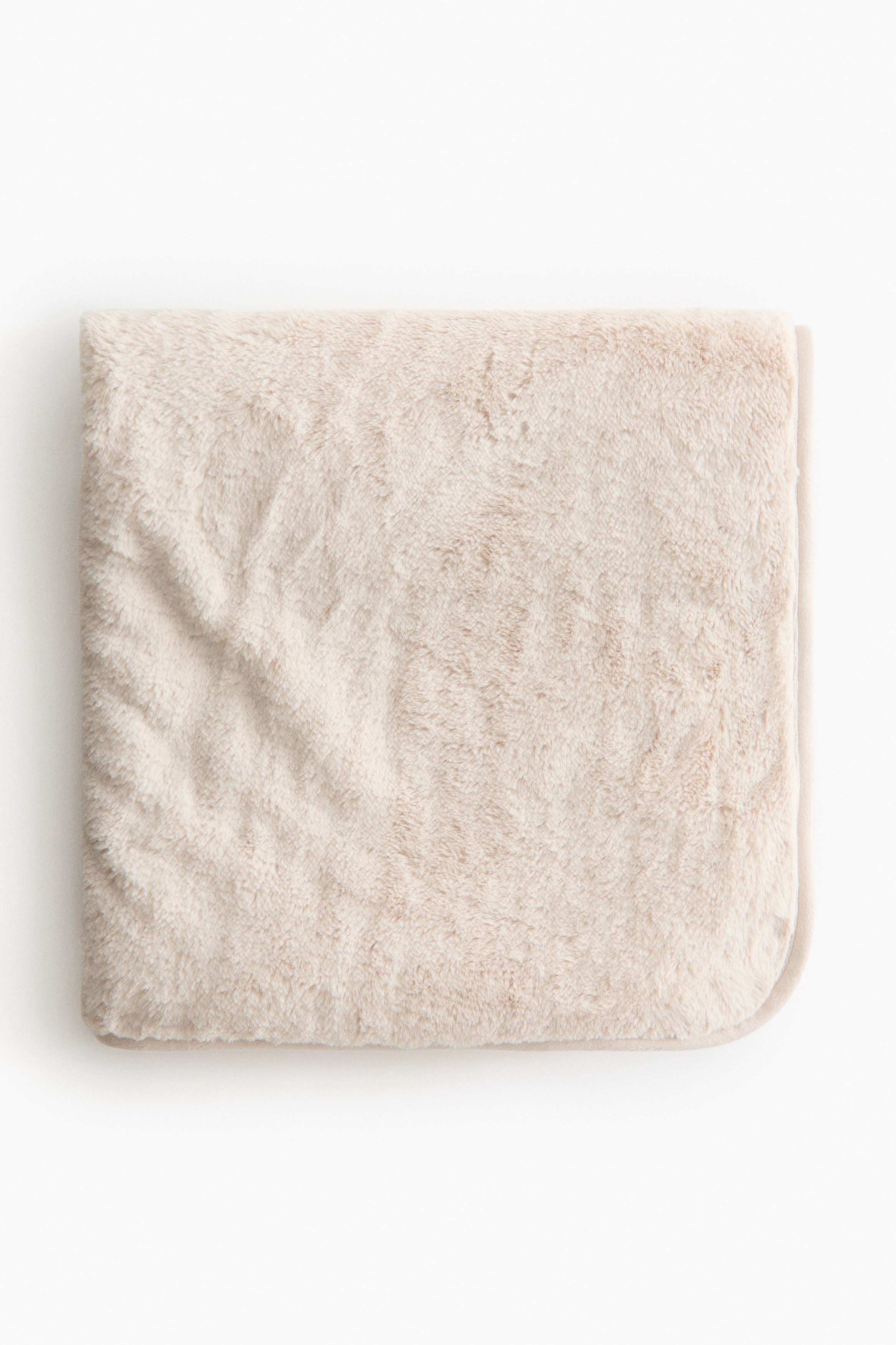 Bambino - H&M Home  - Copertina per neonati pelosa - Beige chiaro - size: 80x100