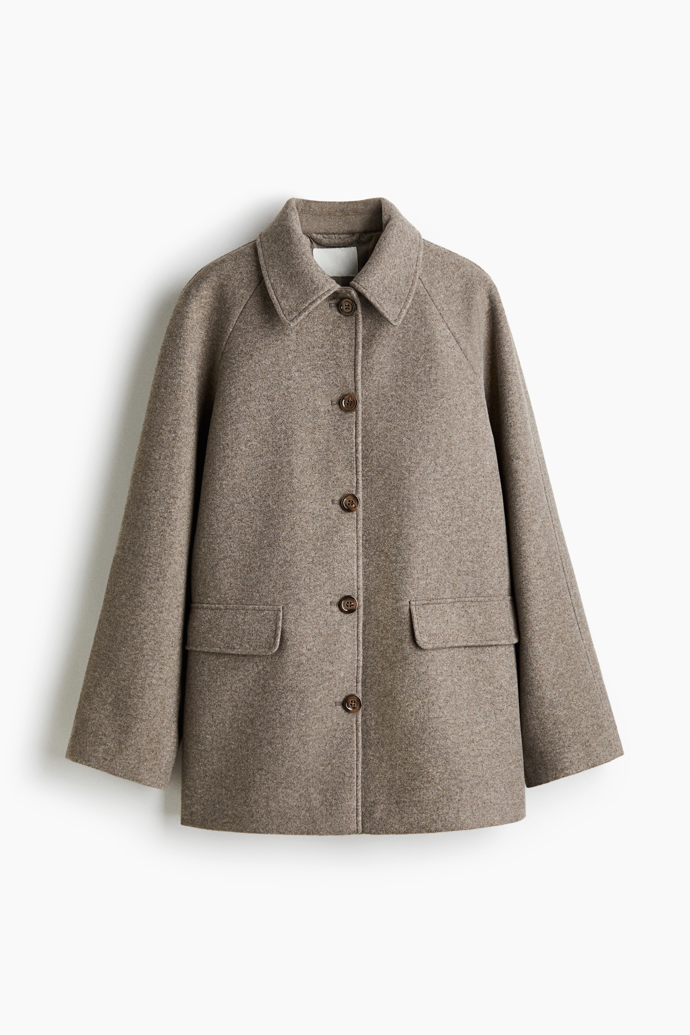 Manteau 3/4 - Taupe/Gris