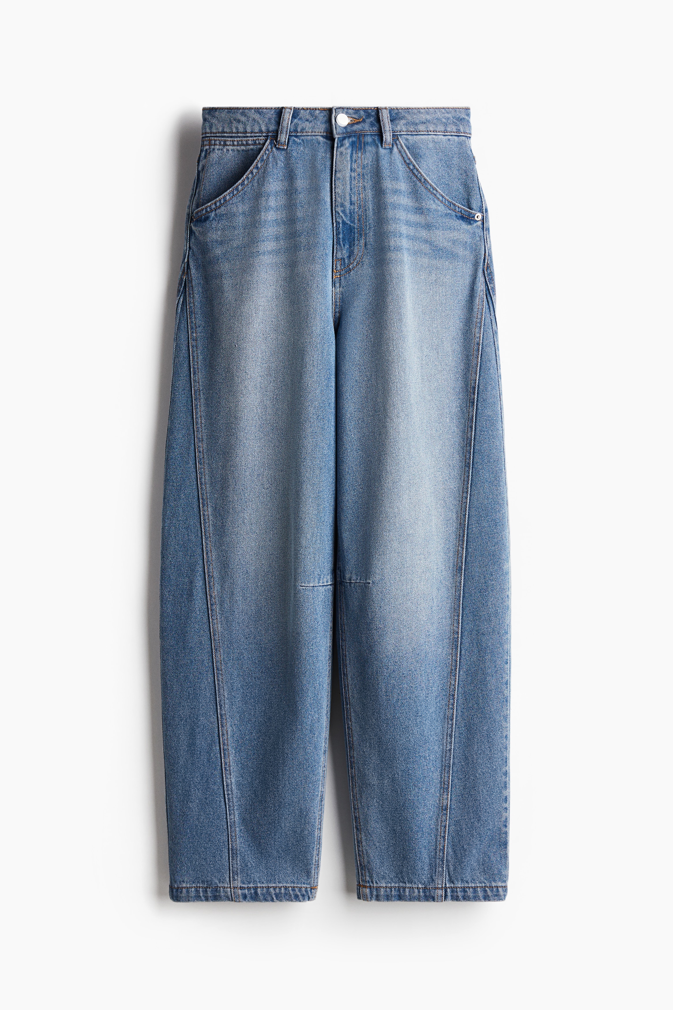 バレルレッグデニム - ライトデニムブルー - レディース | H&M JP