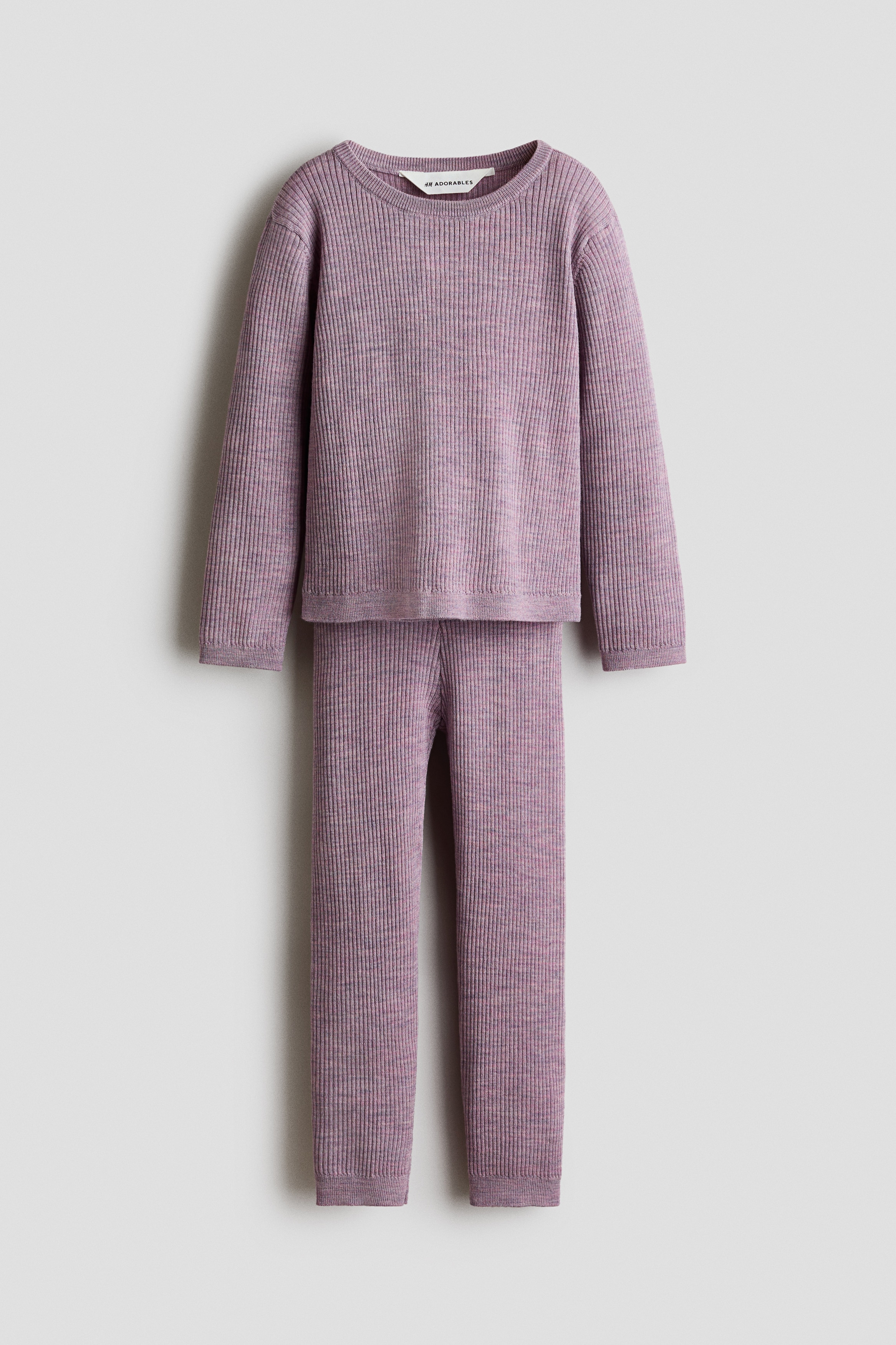 Ensemble 2 pièces en laine mérinosModèle