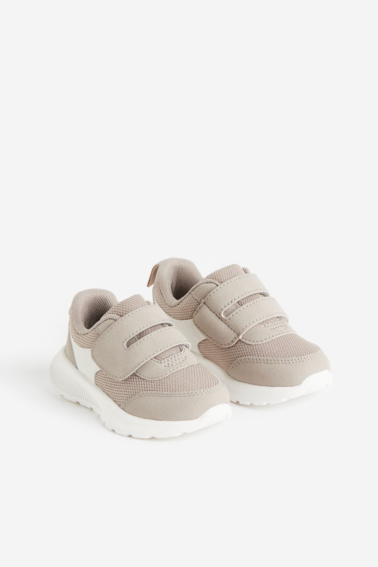 Lightweight Sole Sneakers - Beige/Light dusty pink - 1