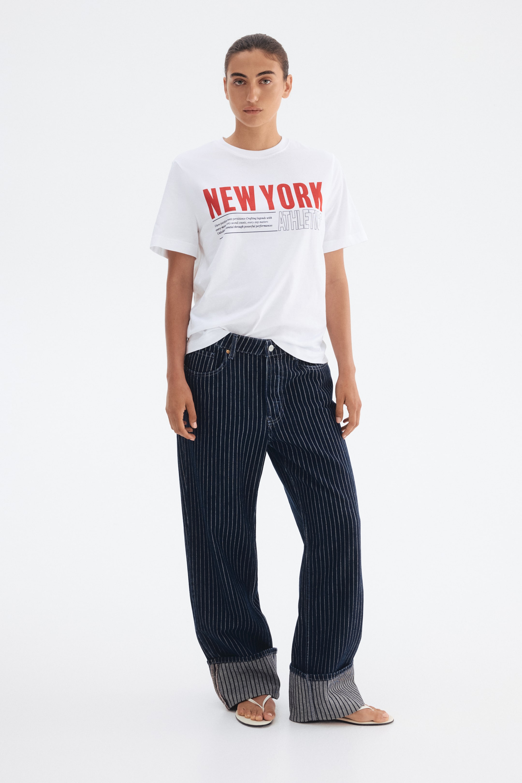 Prikaži veću sliku: Majica s aplikacijom - Bela/New York - Ladies | H&M RS 3