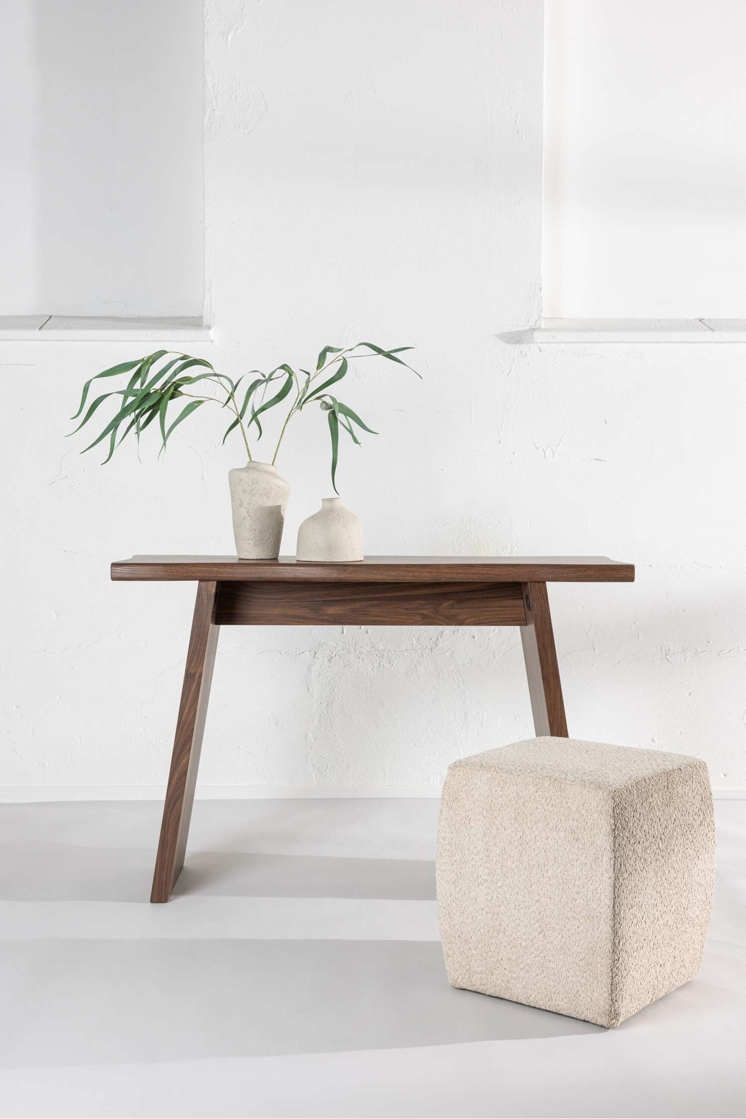 Kirkenes Desk - Mdf, Walnut