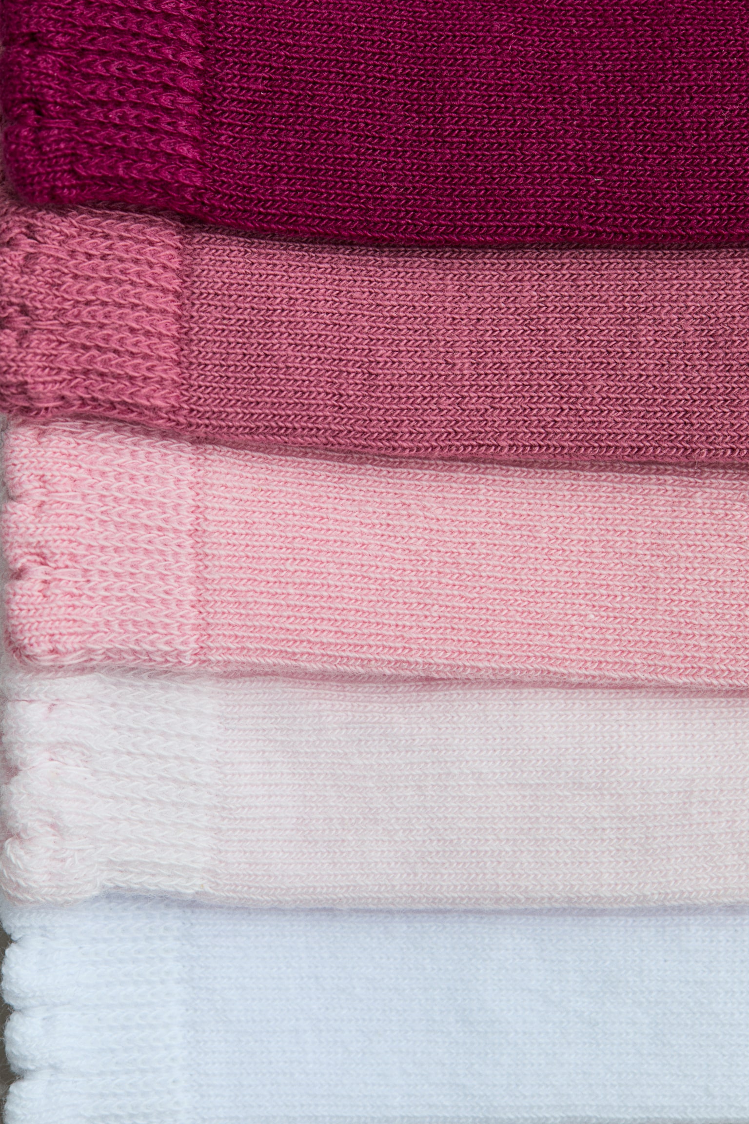 10-pack socks - Light pink/Dark pink/Pink/Mint green/White/Black - 2