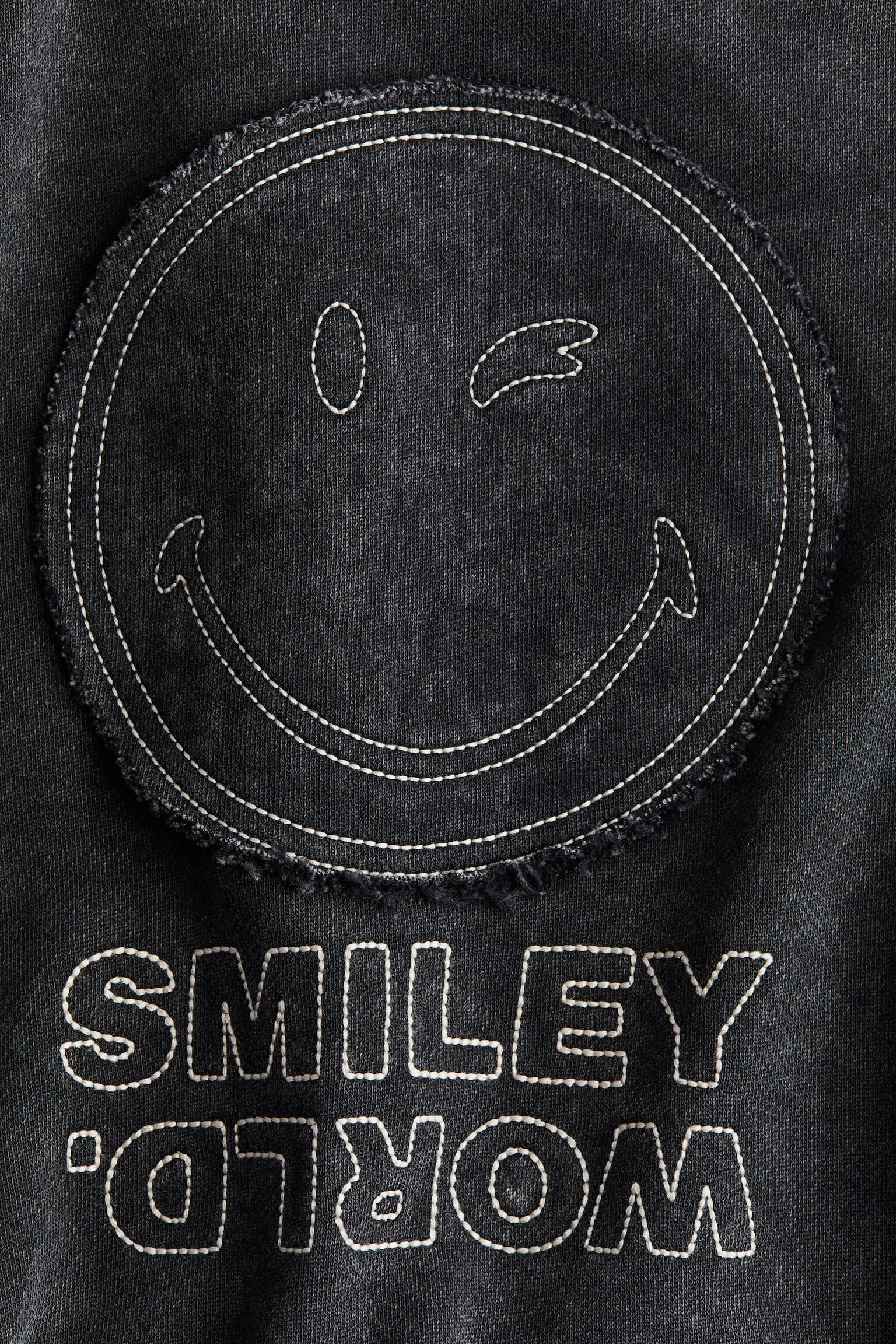 Motif-detail sweatshirt - Black/SmileyWorld®/Dark green/Pokémon - 6